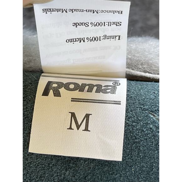 Roma Equine Protective Suede Boots Horse Size Medium Lined Standard Washable NEW - Picture 2 of 8